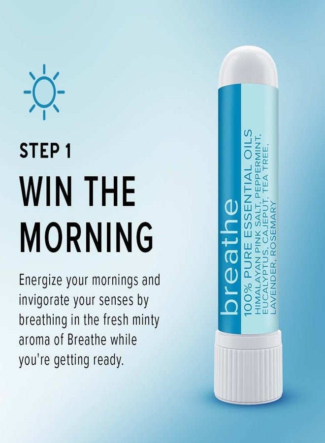 MOXE Daily Aromatherapy Nasal Inhalers Set, All Day Aromatherapy, Therapeutic Grade Essential Oils, Easy & Safe, Leakproof, Portable, Clear Congestion, Improve Energy, Naturally Calming & Relaxing - Image 2